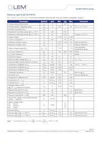 HLSR 50-P/SP33 Datasheet Pagina 5