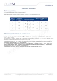 HO 15-NSM-0000 Datasheet Page 12