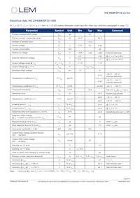 HO 15-NSM/SP33-1000 Datasheet Page 6