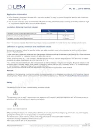 HO 50-S Datasheet Pagina 13