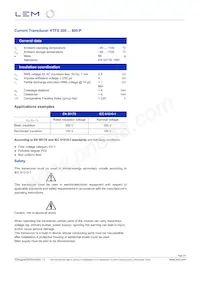 HTFS 800-P Datasheet Page 2