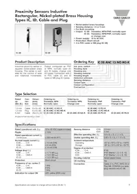 IC08ANC15PO-K Datasheet Cover