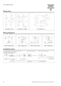 IC08ANC15PO-K Datasheet Pagina 2