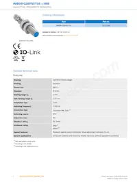 IMB08-02BPSVT0S Datasheet Page 2