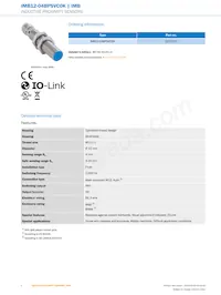 IMB12-04BPSVC0K Datasheet Pagina 2