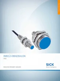 IMB12-08NDSVU2K Datasheet Cover