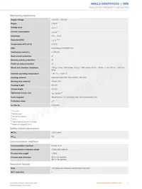 IMB12-08NPSVC0S數據表 頁面 3