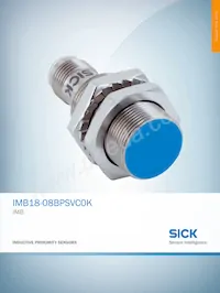 IMB18-08BPSVC0K Cover