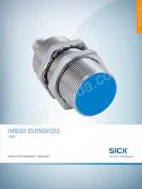 IMB30-15BNSVC0S Datasheet Cover