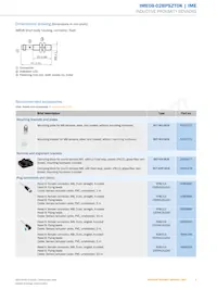 IME08-02BPSZT0K Datasheet Page 5