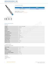 IME08-1B5PSZW2K Datasheet Page 2