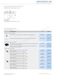 IME08-2N5PSZT0S Datasheet Pagina 5