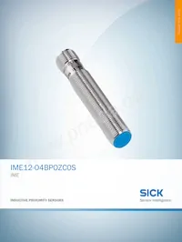 IME12-04BPOZC0S Datasheet Cover