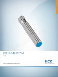 IME12-04BPSZC0S Datasheet Cover