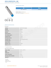 IME12-08NPSZC0S Datasheet Pagina 2