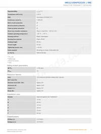 IME12-08NPSZC0S Datasheet Pagina 3