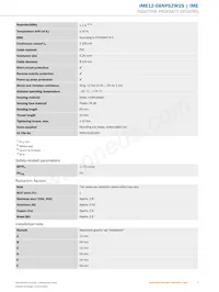 IME12-08NPSZW2S Datasheet Pagina 3