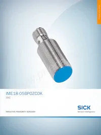 IME18-05BPOZC0K Datenblatt Cover