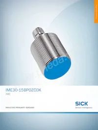 IME30-15BPOZC0K Datasheet Cover