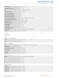 IME30-15BPOZC0K Datasheet Page 3
