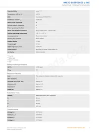 IME30-15BPSZC0S Datasheet Page 3