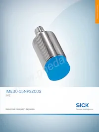 IME30-15NPSZC0S Datenblatt Cover
