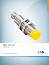 IN30-E0305K Datenblatt Cover