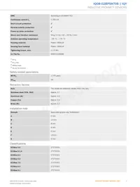 IQ08-02BPSKT0S Datasheet Page 3