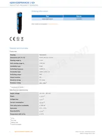 IQ08-02BPSKW2S Datasheet Page 2