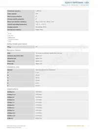 IQ20-07BPPDQ0S Datasheet Page 3