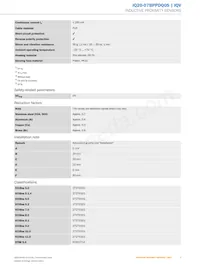 IQ20-07BPPDQ0S Datasheet Pagina 3