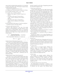 KAC-06040-ABA-JD-BA Datasheet Page 16