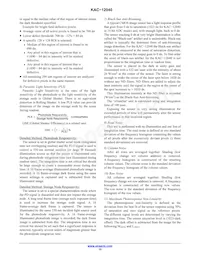 KAC-12040-ABA-JD-BA Datasheet Page 15
