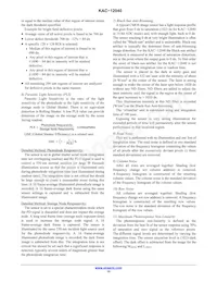 KAC-12040-ABA-JD-BA Datasheet Pagina 15