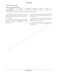 KAF-09000-ABA-DP-BA Datasheet Page 19