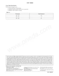 KAF-09000-ABA-DP-BA Datasheet Page 21