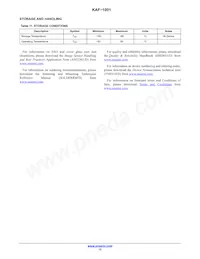 KAF-1001-AAA-CB-B2 Datasheet Page 13