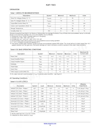 KAF-1603-ABA-CP-B2 Datasheet Pagina 10