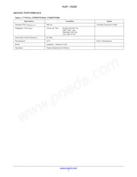 KAF-16200-FXA-CD-B2 Datasheet Page 7
