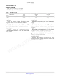 KAF-16200-FXA-CD-B2 Datasheet Page 15