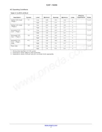 KAF-16200-FXA-CD-B2 Datasheet Page 17