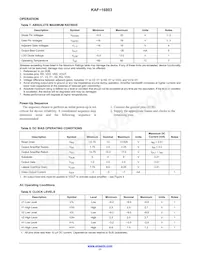 KAF-16803-ABA-DP-BA Datenblatt Seite 11