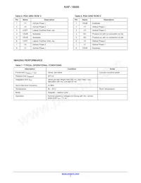 KAF-18500-NXA-JH-AA-08 Datasheet Page 7