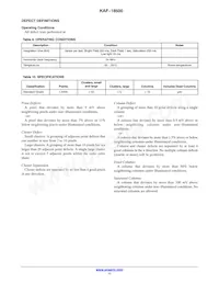 KAF-18500-NXA-JH-AE-08 Datasheet Page 11