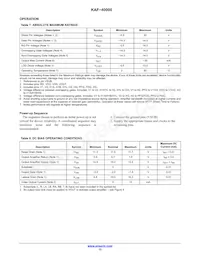 KAF-40000-FXA-JD-AE Datasheet Pagina 13