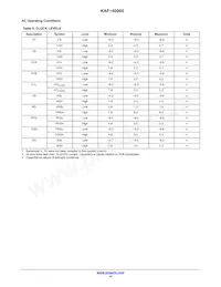 KAF-40000-FXA-JD-AE Datasheet Page 14