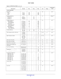KAF-8300-CXB-CB-AA-OFFSET Datenblatt Seite 9
