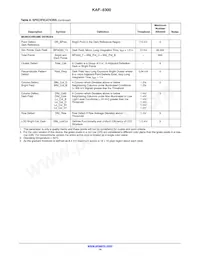 KAF-8300-CXB-CB-AA-OFFSET Datasheet Page 14