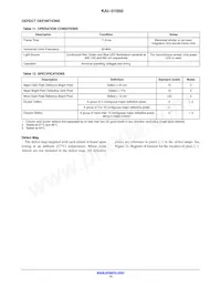 KAI-01050-FBA-JD-BA Datasheet Page 13