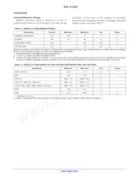 KAI-01050-FBA-JD-BA Datasheet Page 17